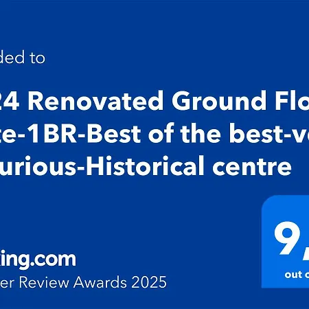 Luxury Renovated Ground Floor 1br - Of The - Historical Centre
